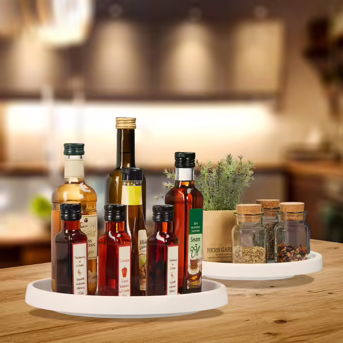 Relaxdays Lazy Susan 2-Piece Set