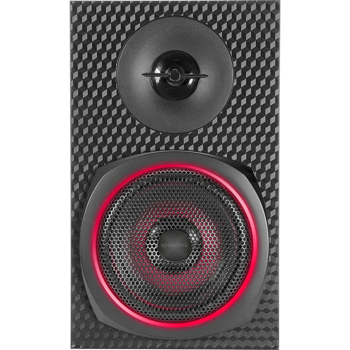 Акустична система 2.1 SpeedLink Gravity Carbon 60 Вт, чорна