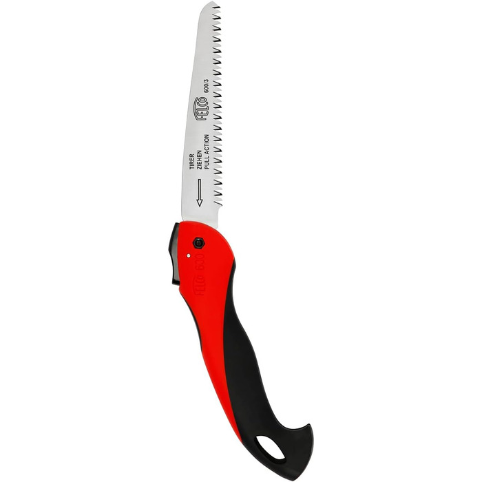 Секатор FELCO 15 з роликовою ручкою та складана пилка FELCO 600 (лезо 16 см, діаметр зрізу 50 мм, довжина 35 см, для обрізки гілок, садовий інструмент)