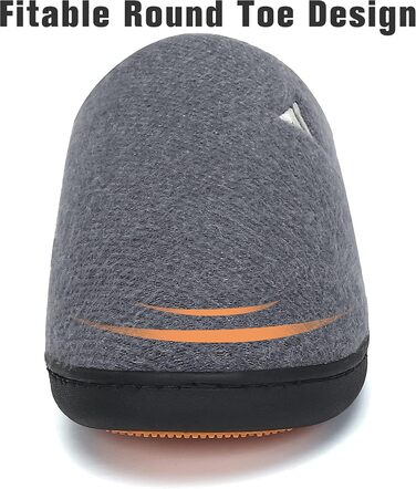 Тапочки жіночі зимові Mishansha Herren з піною пам'яті, антиковзкі, розмір 36-49 (темно-сірий, 37 EU)