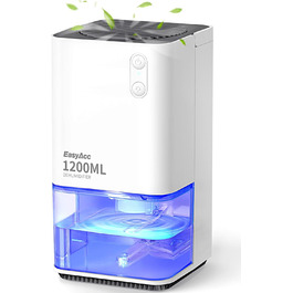 Електричний осушувач повітря EasyAcc 1200 мл, тихий, портативний, з нічним світлом, для офісу/спальні/ванної кімнати
