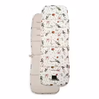 Elodie Details Universal Stroller Seat Liner Reversible Padded and Washable Insert Stroller CosyCushion Buggy Liner - Meadow Blossom