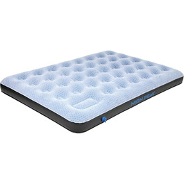 Надувне ліжко High Peak Comfort Plus - для кемпінгу, гостей, як ізомат, з насосом (197 x 138 x 20 см)