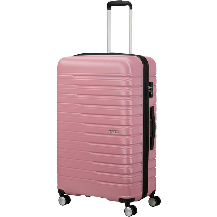 Чемодан American Tourister Flashline, 67 см, 69/75 л, чорний (Shadow Black), Spinner