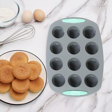 Encounter 41-Piece Silicone Baking Pan Set: Silicone Cake Molds, Baking Sheet, Donut Pan, Silicone Muffin Pan with 36 Pack Silicone Baking Cups, Dishwasher Safe