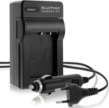 Подвійний зарядний пристрій Blumax NP-BX1 для акумуляторів камер | LCD дисплей | Заряджає 2 акумулятори одночасно