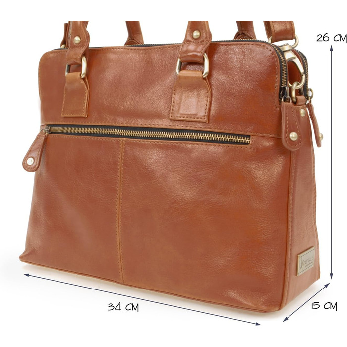 Сумка жіноча шкіряна Catwalk Collection Victoria (світло-коричнева) - велика сумка-тоут на плече з відстібним ременем