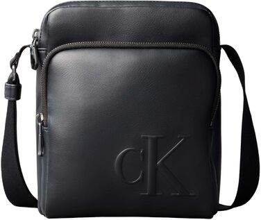 Чоловіча сумка-месенджер Calvin Klein Bold CK Pocket Reporter Crossover, чорна (LV04D3368G)