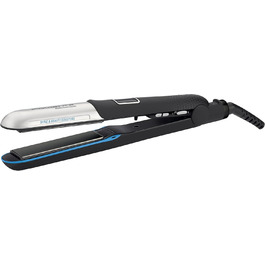 Випрямляч для волосся Rowenta SF6220 Liss & Curl Ultimate Shine: випрямлення та локони, LED, чорний/срібний