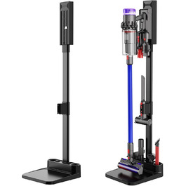 Стійка для пилососів Dyson V7, V8, V10, V11, V15, SV18, SV21 - док-станція для зберігання та зарядки, сіра