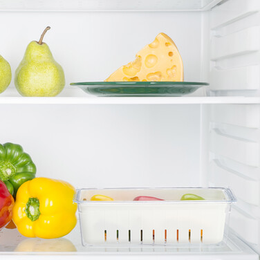 Relaxdays Refrigerator Organizer 2-Piece Set