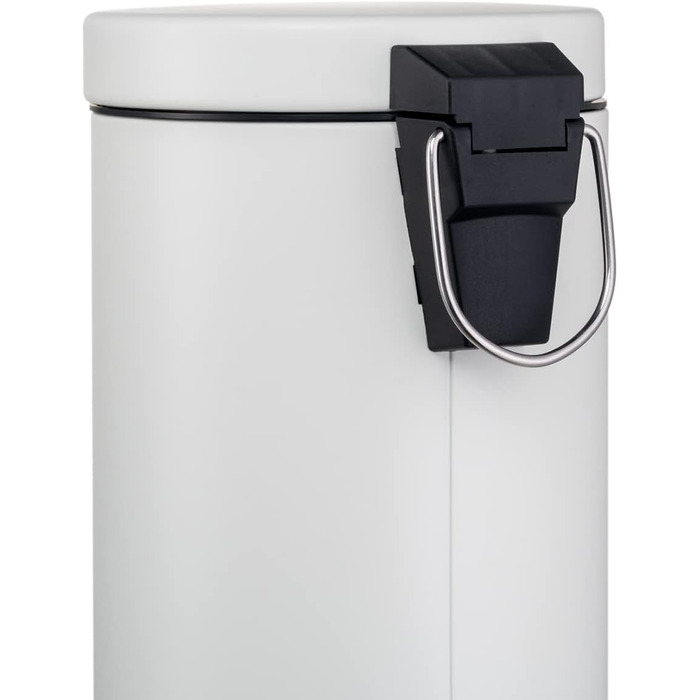 Косметичний смітник WESCO з педаллю, сталевий, 3 л, графіт матовий