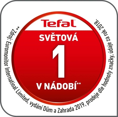 Каструля з кришкою Tefal Intuition для індукційних плит, нержавіюча сталь, 2,9 л, 20 см