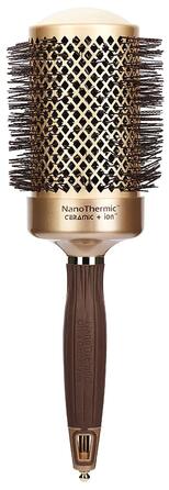 COIPRO Garden Haar-Rundbürste NanoThermic, 64/90 мм, круглий гребінь для волосся з керамічним корпусом та нейлоновими щетинами, 1 шт.