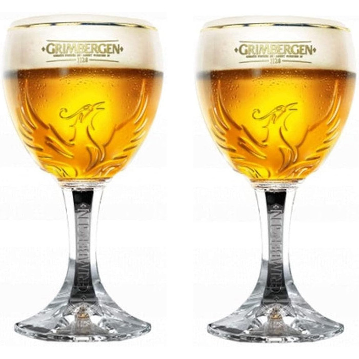 Kelch/Glas TUFF LUV Grimbergen, 33 cl, 2 шт. - келих для пива, 2 штуки