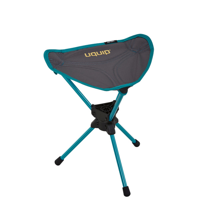 Складаний стільчик Uquip Dreibeinhocker ThreeSixty Mini: 130 кг, 360° обертання, для кемпінгу, подорожей