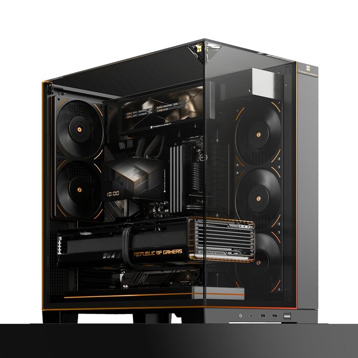 Ігровий корпус Thermalright TR A70 Vision ATX з LCD-дисплеєм 9.16'', панорамною підсвіткою та підтримкою 8 вентиляторів
