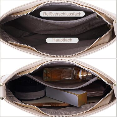 Сумка жіноча TIAASTAP Hobo бежева: маленька сумка через плече, стильна PU шкіра, Y2K, для дівчат-підлітків