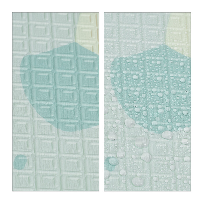 Relaxdays Foldable Play Mat with Animal Motifs