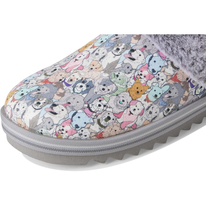 Домашні тапочки Skechers Bobs Cozy Kiss - Paw Jams, сірі, 41 EU