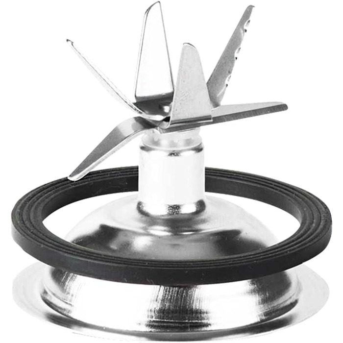 Блендер TurboTronic 1200W з скляною чашею 1,5л, з функцією Ice Crush, срібний, для приготування смузі