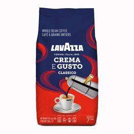 Кава в зернах Lavazza Crema e Gusto Classico, суміш арабіки та робусти, темне обсмажування, для еспресо-машин, 1 кг