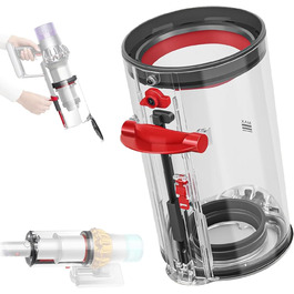 Електрична насадка для миття підлоги Dyson V15, V11, V10, V8, V7 - з баком та 6 змінних серветок
