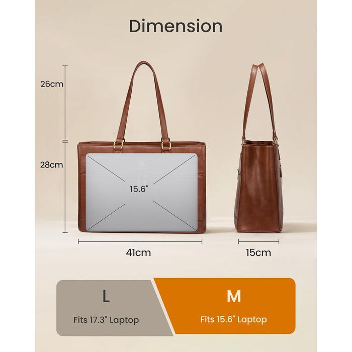 Сумка жіноча LOVEVOOK для ноутбука 15.6