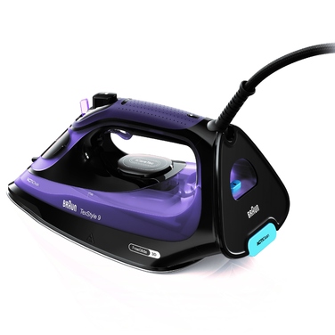Парова праска Braun TexStyle 9 SI9661VI FreeGlide 3D, 250 г/хв