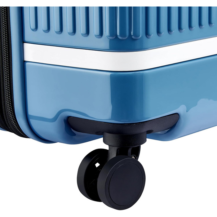 Чемодан для жінок Florence by Mills Spin Me Away Hartschalengepäck, розширюваний, з коліщатками, Checked-Large 29 дюймів, колір цинково-блакитний