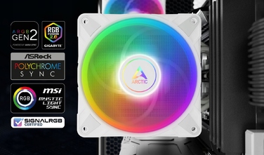 Кулер для процесора ARCTIC Freezer 36 A-RGB, білий