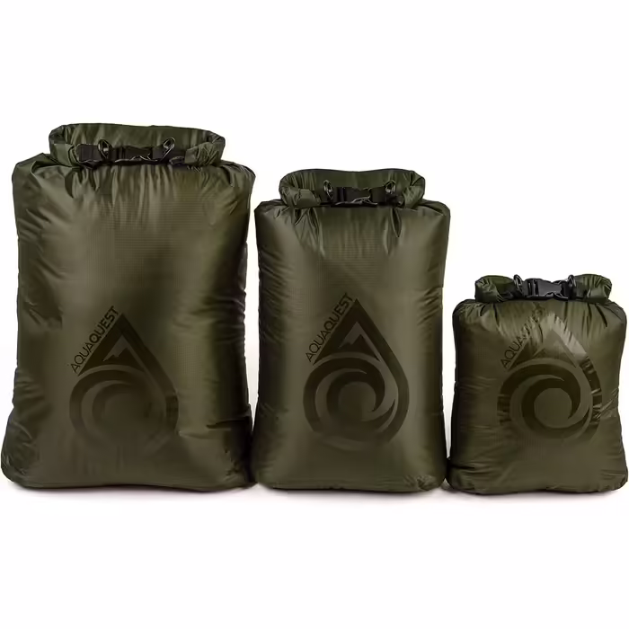 Водонепроникні сумки AquaQuest Rogue 10-100 л, камуфляж/оливковий