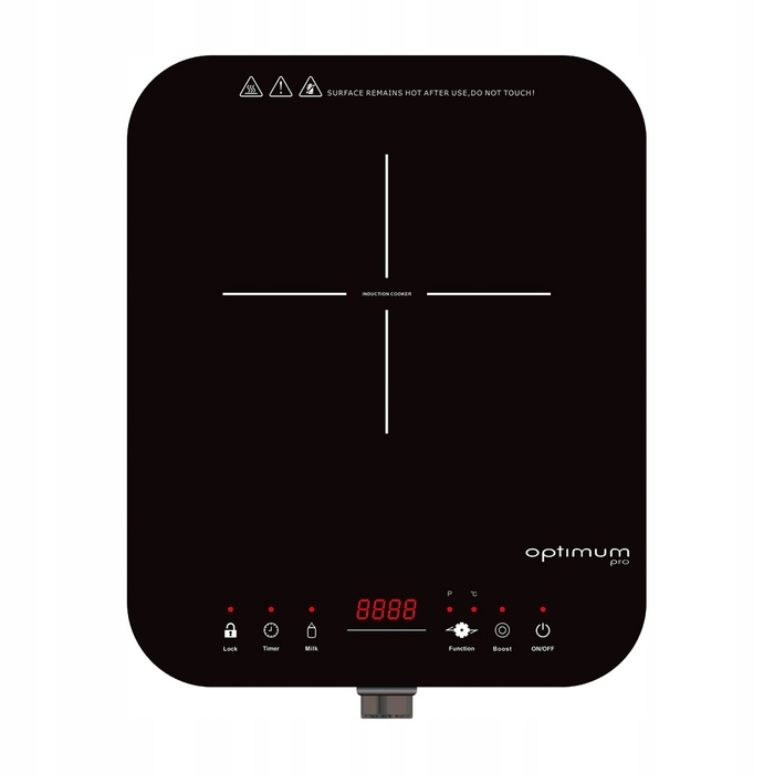 Індукційна плита Optimum PX-1001, чорна