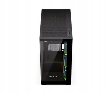 Корпус Krux Exo ARGB midi tower ATX, чорний