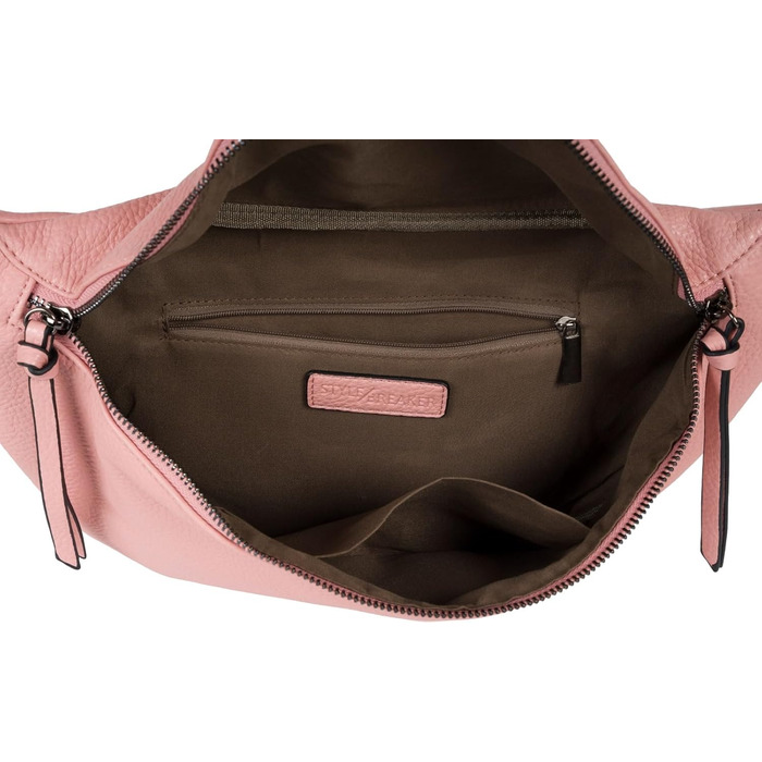 Сумка жіноча styleBREAKER наплечна велика напівмісяць крос-боді Altrose 37x17 см з регульованим ремінцем та двостороннім замком