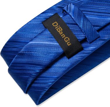 Набір краватка, нагрудна хустинка, запонки та затискач для краватки DiBanGu для чоловіків. Оливковий/чорний у смужку, підходить для весілля, ділових зустрічей та формальних заходів.