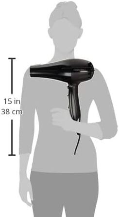 Фен Remington Haartrockner Profi Ionen Pro-Air AC5999: потужний, з іонізацією, 2300W, 130 км/год, AC мотор, холодний обдув, 3 режими нагріву, 2 режими обдування, насадки