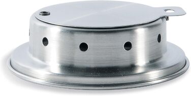 Набір для кемпінгу Tatonka Multi Set + Spiritus Burner (8 предметів) - кухонне приладдя з нержавіючої сталі з пальниковим пальником (сковорода, 2 казани, затискний тримач, вітрозахист, рамка для приготування їжі та пальник)