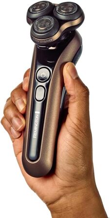 Електричний голчастий верстат Remington X5 (XR1755) з гібридною системою SynX: для чоловіків, гоління мокрою та сухою, з тримером, бронзовий
