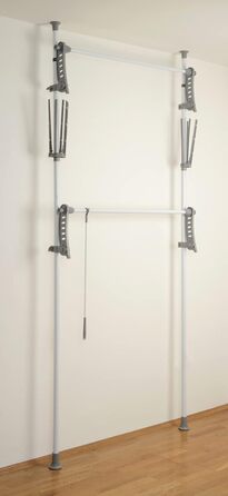 WENKO Telescopic System Hercules Flex, adjustable organization system, wardrobe system