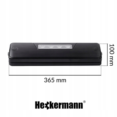 Вакууматор Heckermann GM-77 150W, чорний