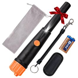 Металодетектор SUNPOW для дітей - водонепроникний, з LCD-дисплеєм, 3 режими, регульована ручка, IP68, чорний