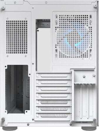 Корпус для ПК Cougar Cube Midi-Tower, загартоване скло, 3 вентилятори FV150 ARGB, білий