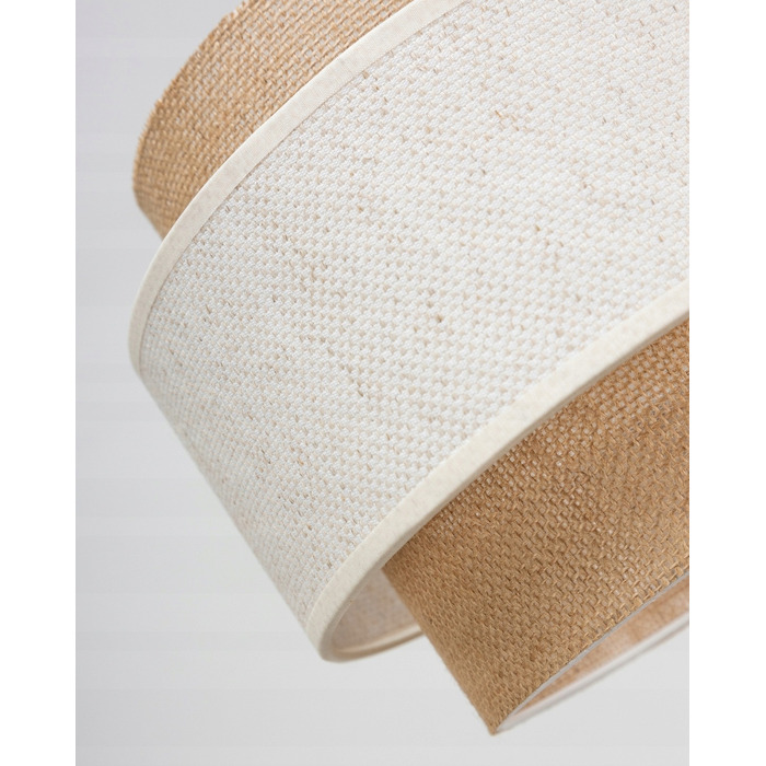 Підлогова лампа Glimex Modern E27 60 Вт, бежевий, білий, коричневий