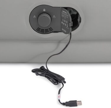 Надувний матрац Intex Twin Dura-Beam Prestige з USB-насосом, 99x191x30 см (64112) Single