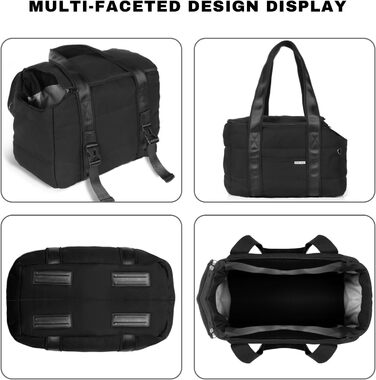 Сумка-переноска для собак, сумка для подорожей з собакою, регульований поводок, м'яка переноска для маленьких собак та домашніх тварин, сумка для покупок на вулиці