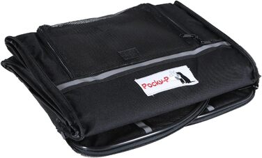 Чорна переносна сумка для собак H4L 38x28x30 см - переноска, транспортна коробка, сумка для собак