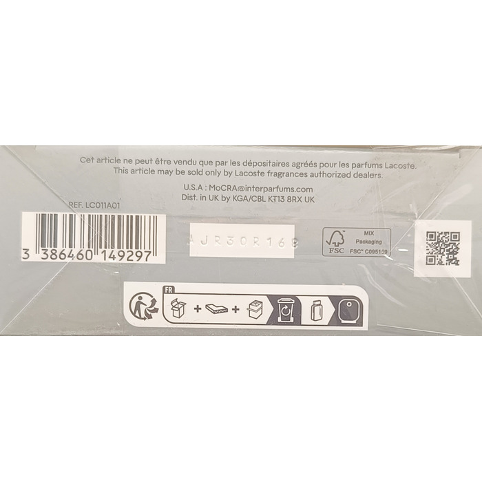 Туалетна вода Lacoste Essential, 125 мл
