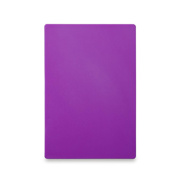 HENDI Cutting Boards, HACCP compliant, double-sided, suitable for allergy sufferers, 600x400x(H)18mm, HDPE 500 plastic, violet.