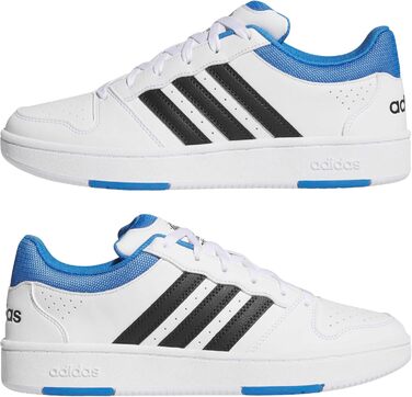 Кросівки Adidas Hoops Classic Unisex 44 EU Білі, Сині, Чорні